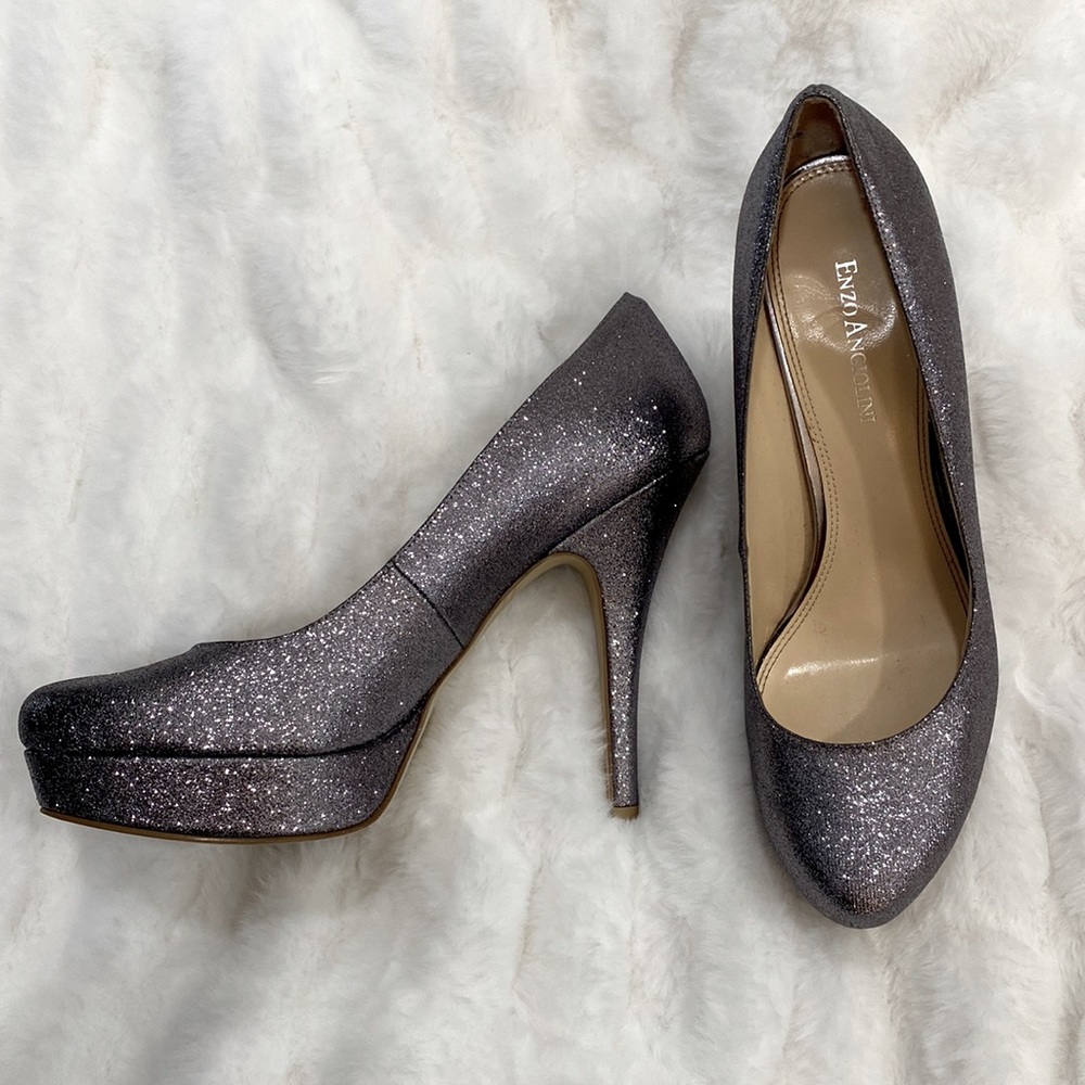 Silver heels